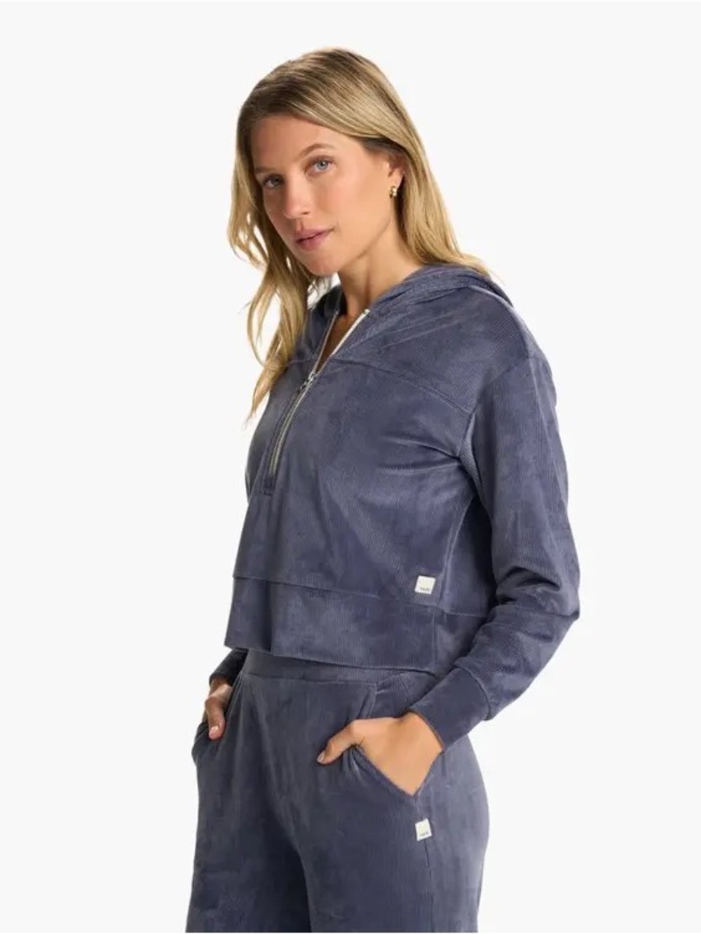 Vuori Haven Half Zip Jacket Hoodie Size XS